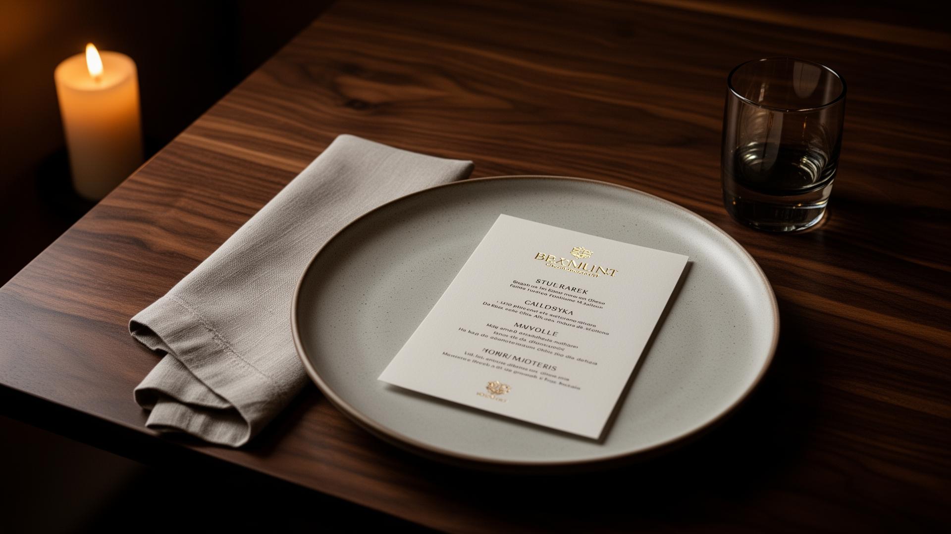 Restaurante Mesa 9 — Gastronomia · Branding